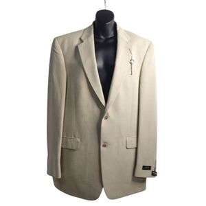Axcess Men's Sport Coat Size 42 Long Tan Beige Blazer Jacket Size 42L NWT